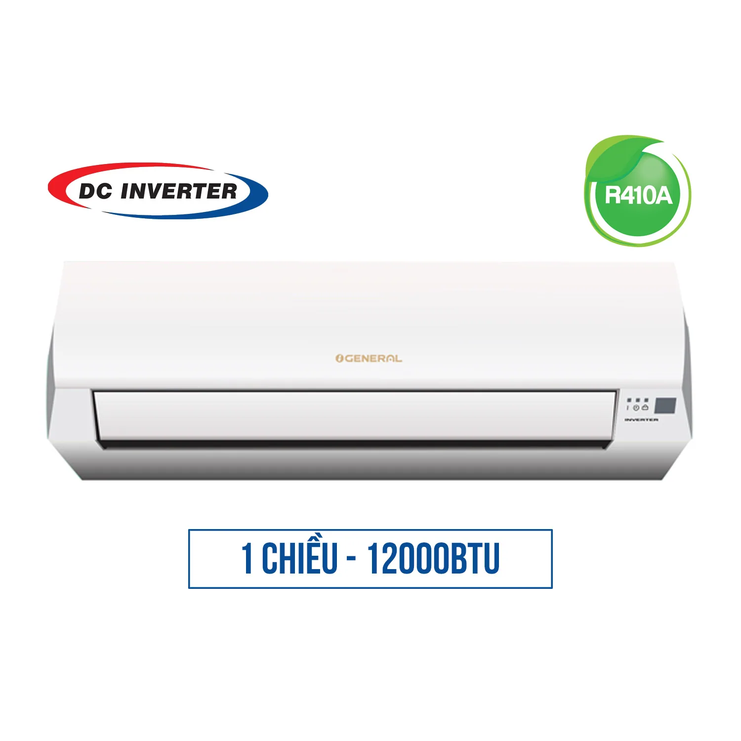 Điều hòa General cao cấp Inverter 1 chiều 12.000 BTU (ASGG/AOGG12JLTB-V)
