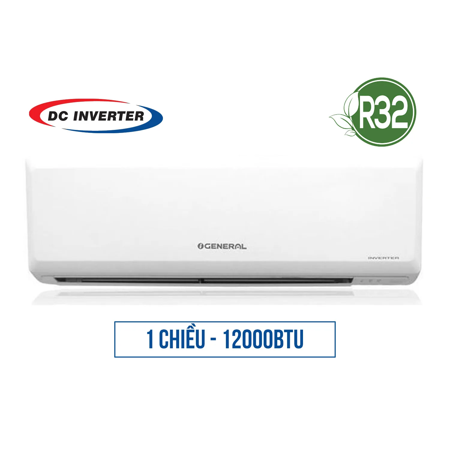 Điều hòa General Inverter 1 chiều 12.000 BTU (ASGG/AOGG12CPTA-V)